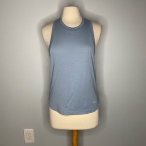 Adidas Blue Racerback Activewear Tank Parley ForTheOceans Embroidered K10